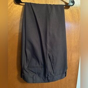 Kenneth Cole Reaction charcoal striped dress pants 32x32